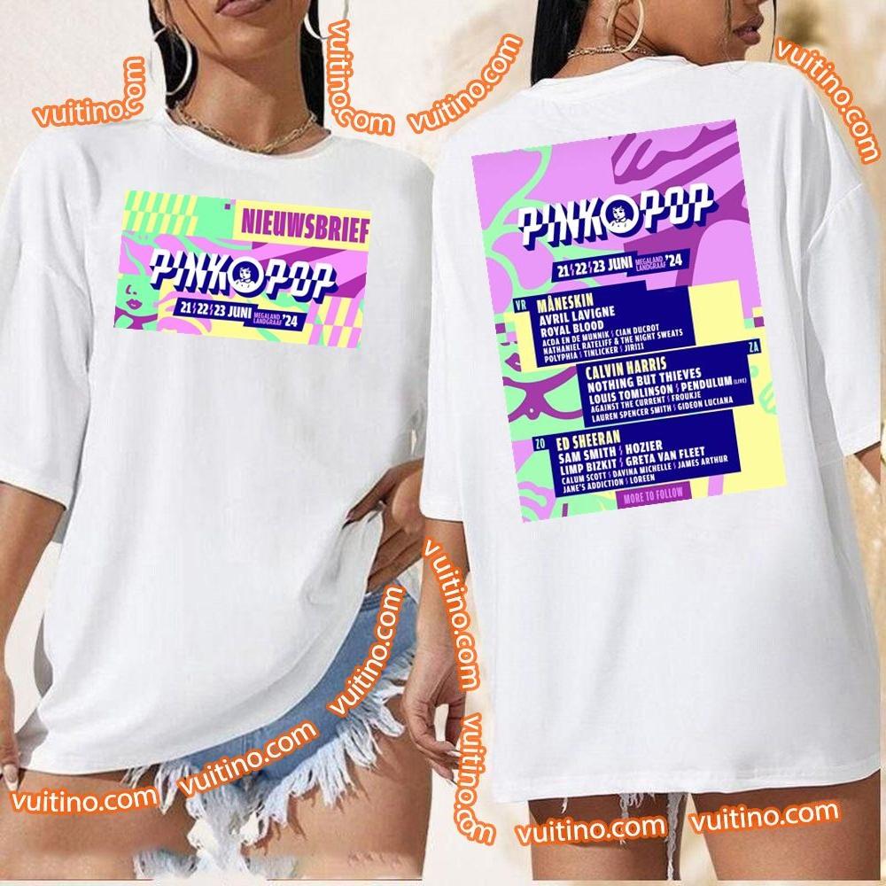 Pinkpop 2024 Double Sides Shirt