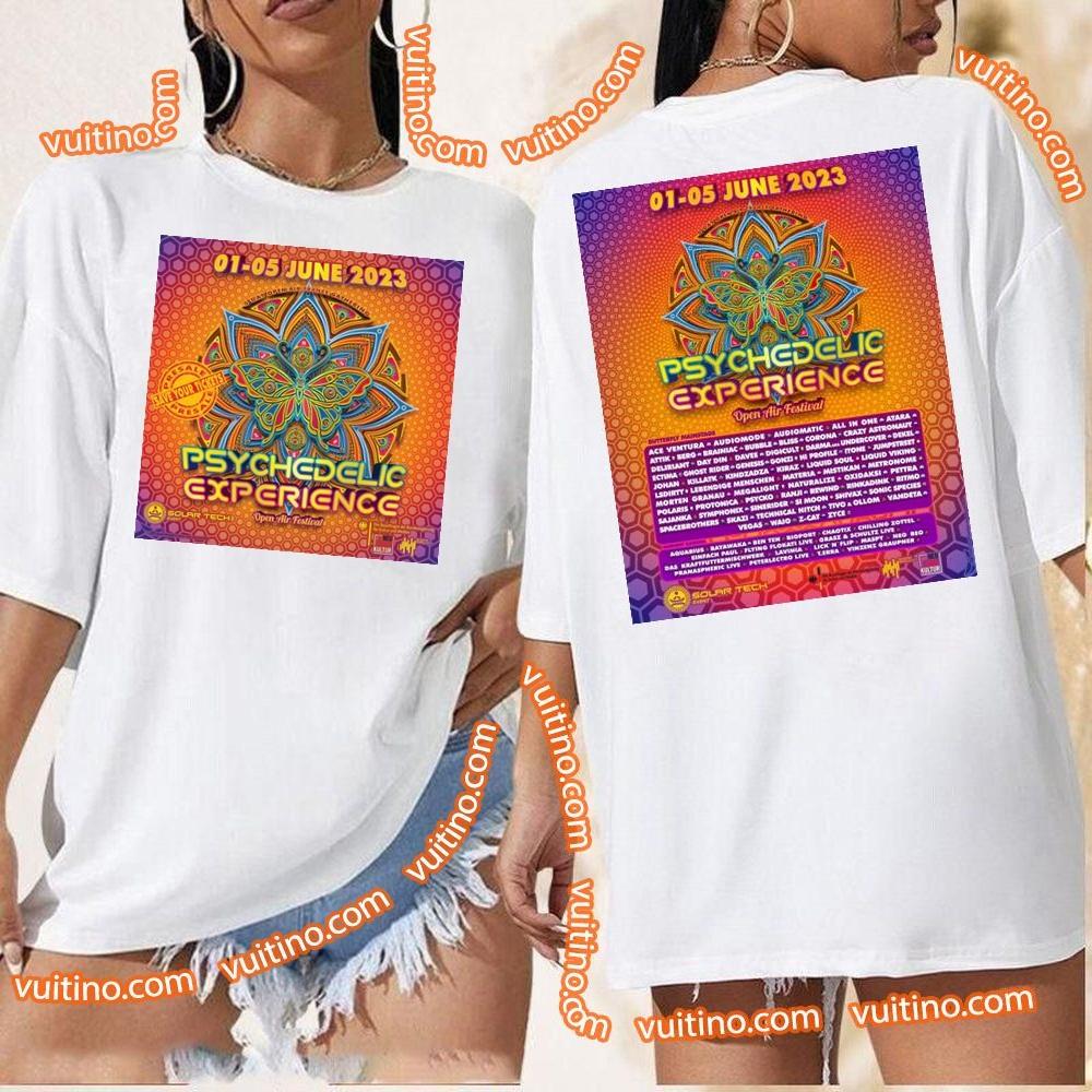 Psychedelic Experience Festival 2024 Double Sides Shirt