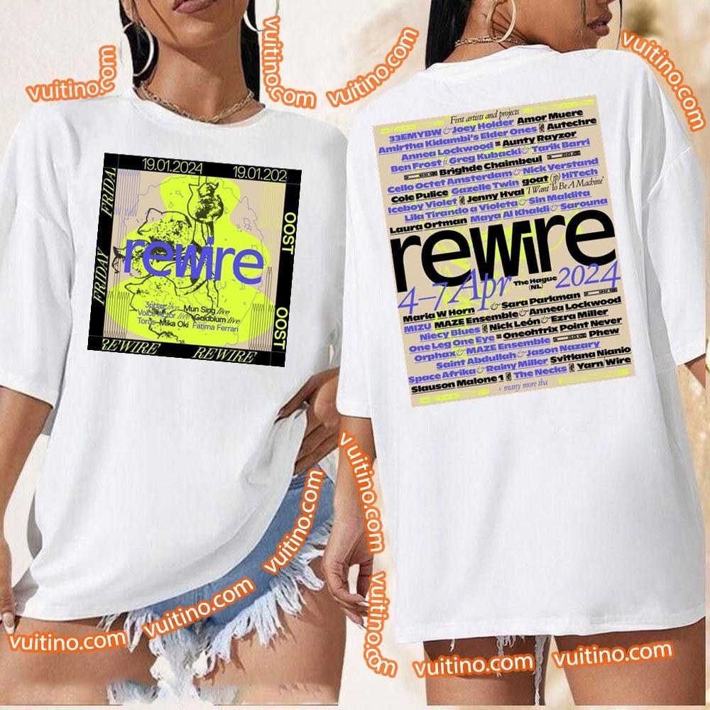 Rewire Festival 2024 Double Sides Shirt