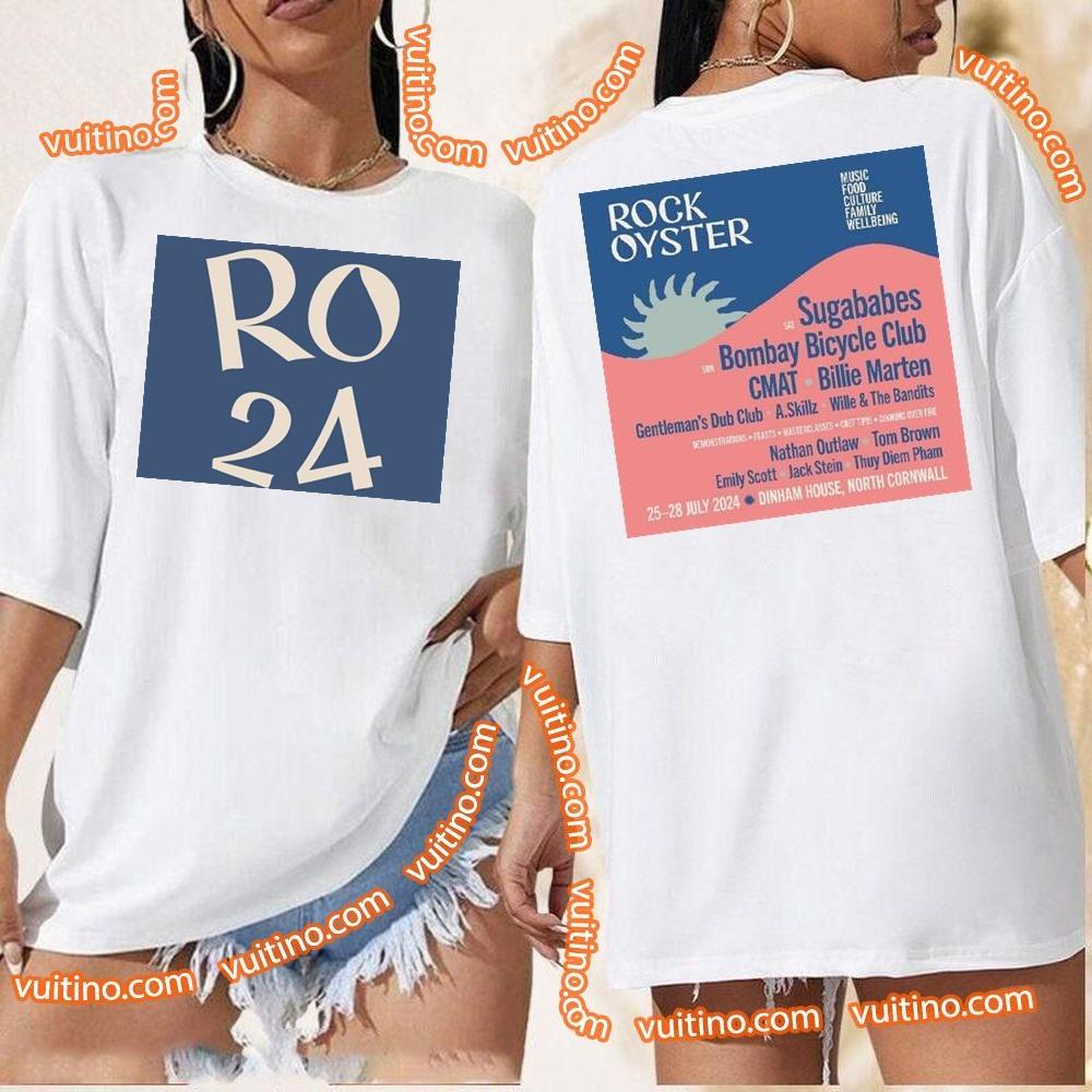 Rock Oyster Festival 2024 Double Sides Merch