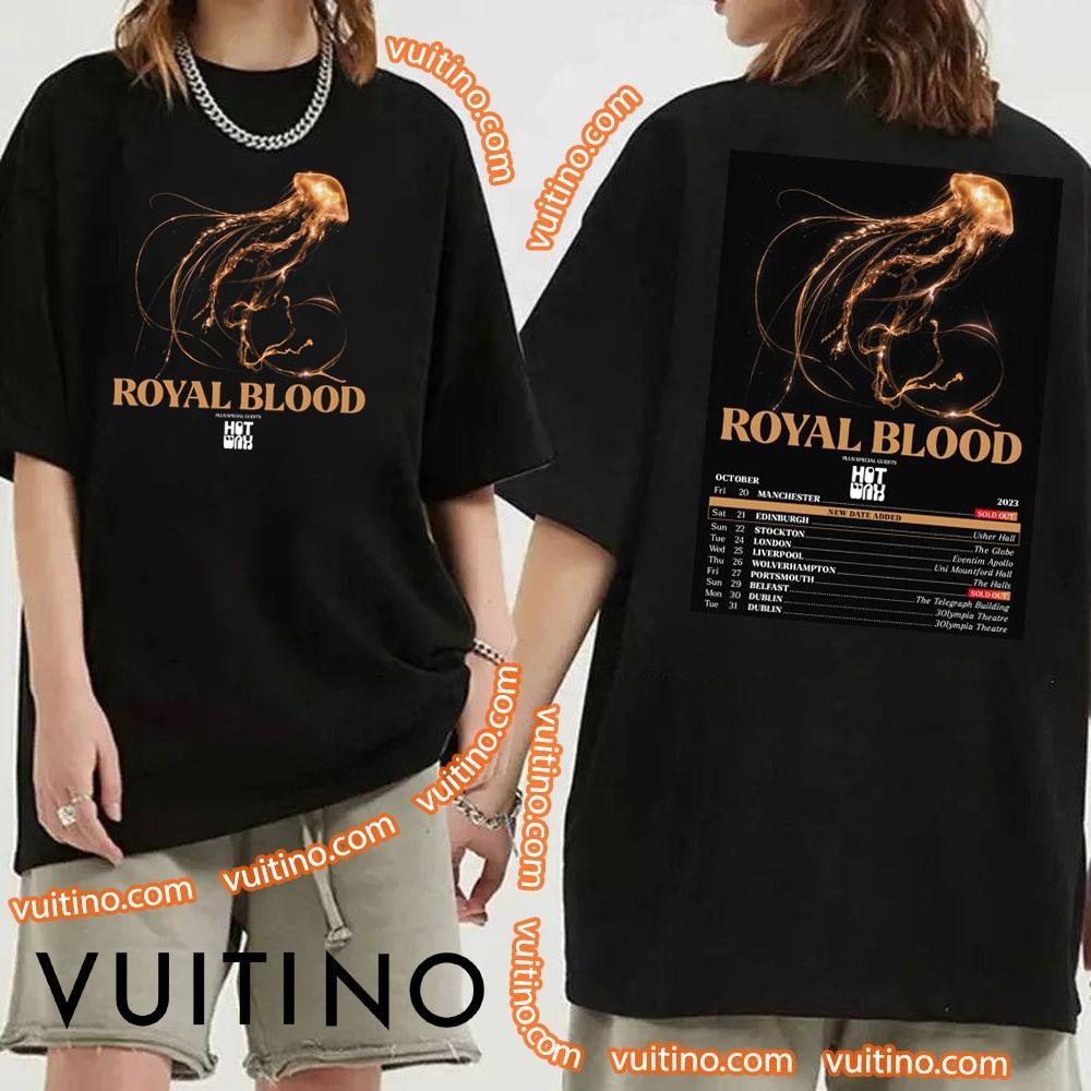 Royal Blood October 2023 Double Sides Apparel