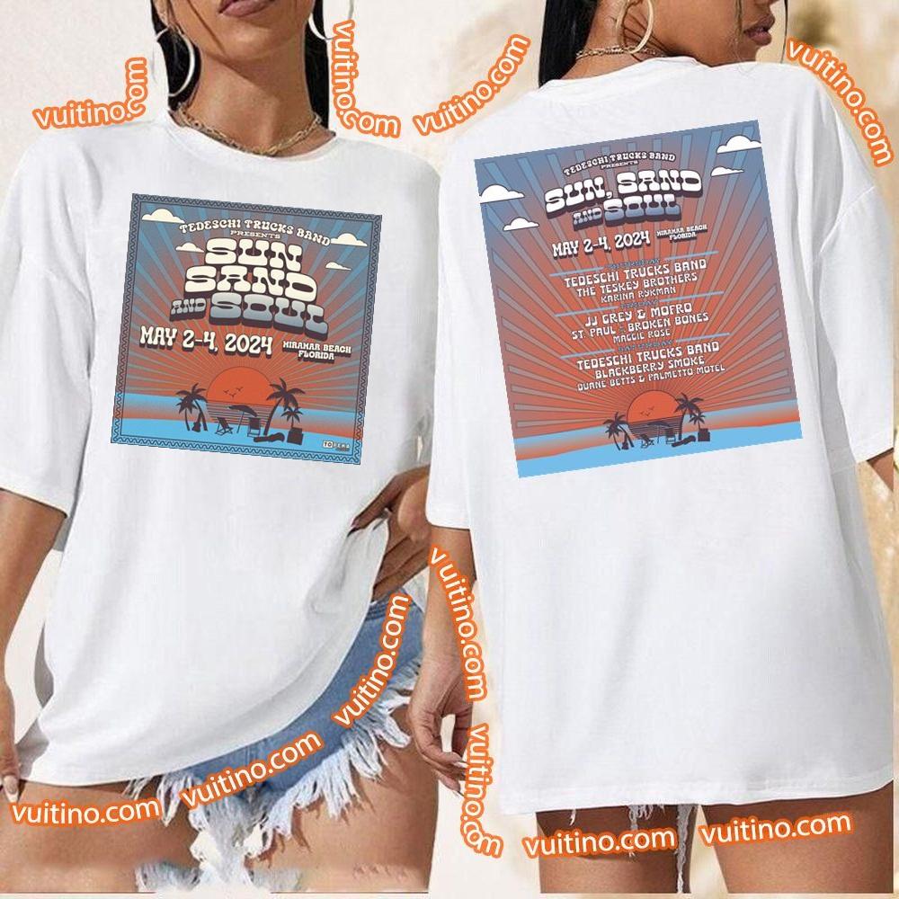 Sun Sand And Soul 2024 Double Sides Shirt