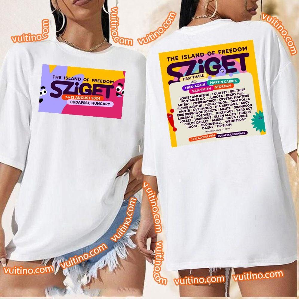 Sziget 2024 Double Sides Apparel