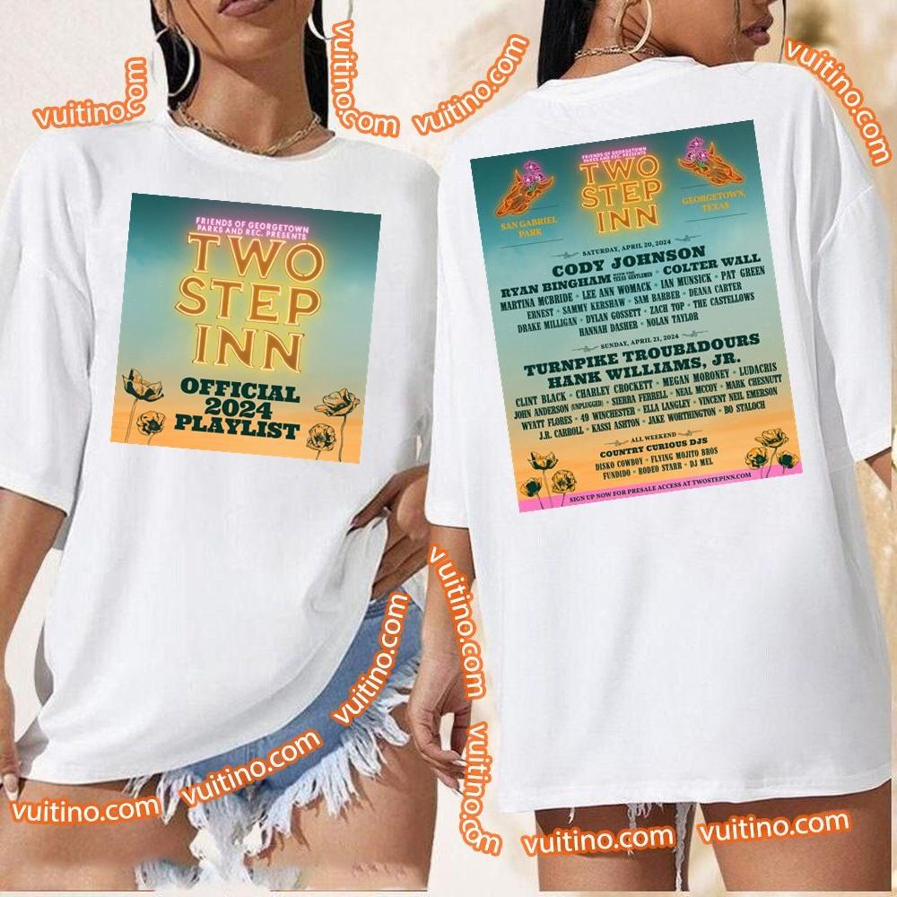 Two Step Inn Festival 2024 Double Sides Apparel