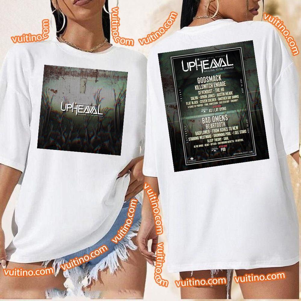 Upheaval Festival 2024 Double Sides Apparel