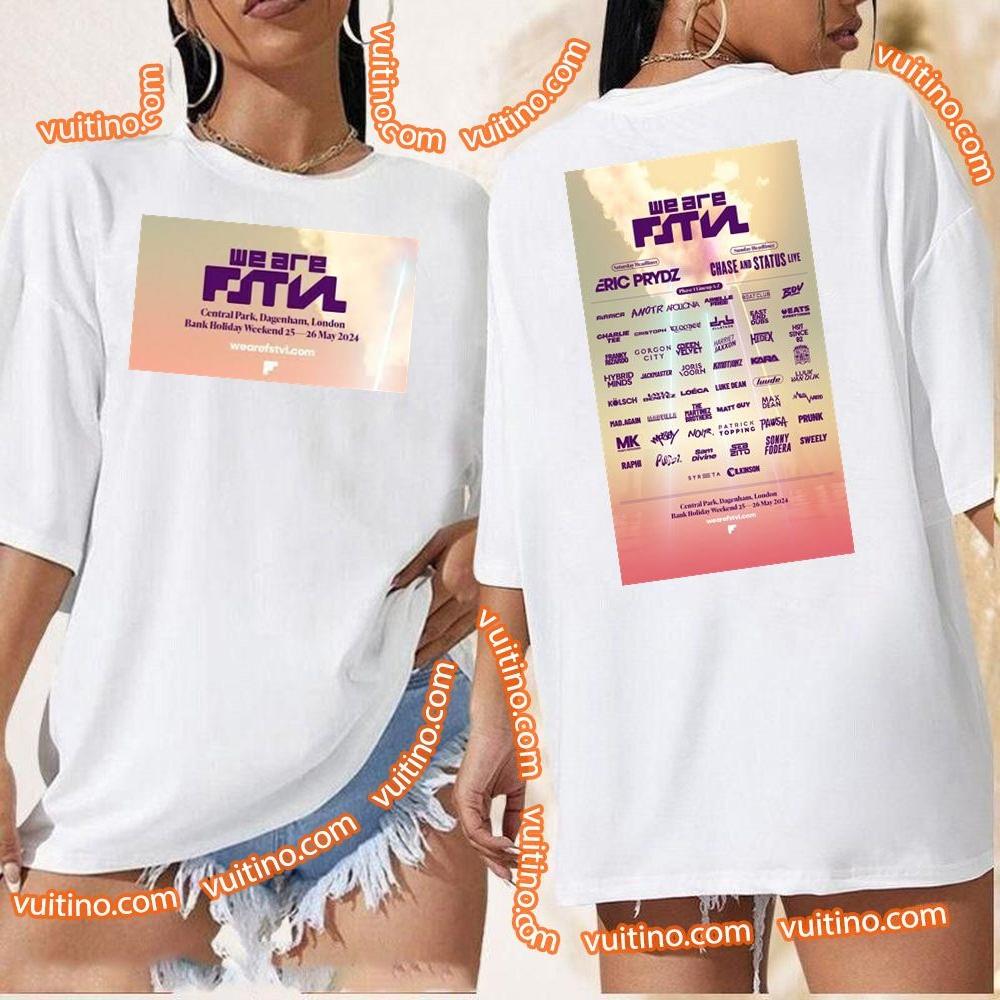 We Are Fstvl 2024 Double Sides Apparel