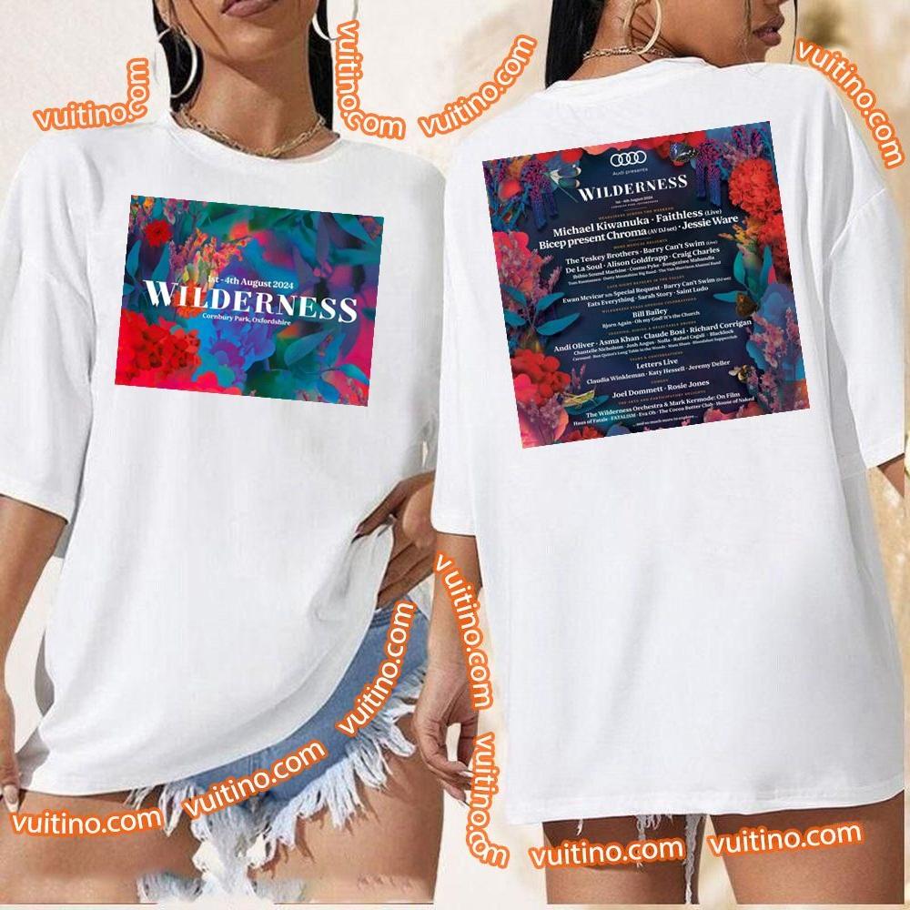 Wilderness Festival 2024 Double Sides Apparel
