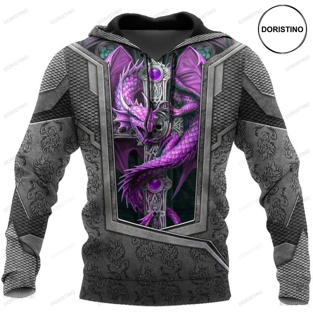 Tattoo And Dungeon Dragon V3 Awesome 3D Hoodie