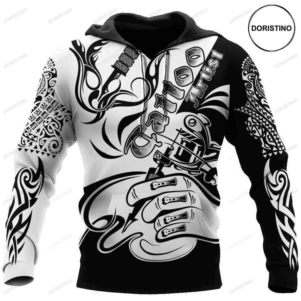 Tattoo Day All Over Print Hoodie