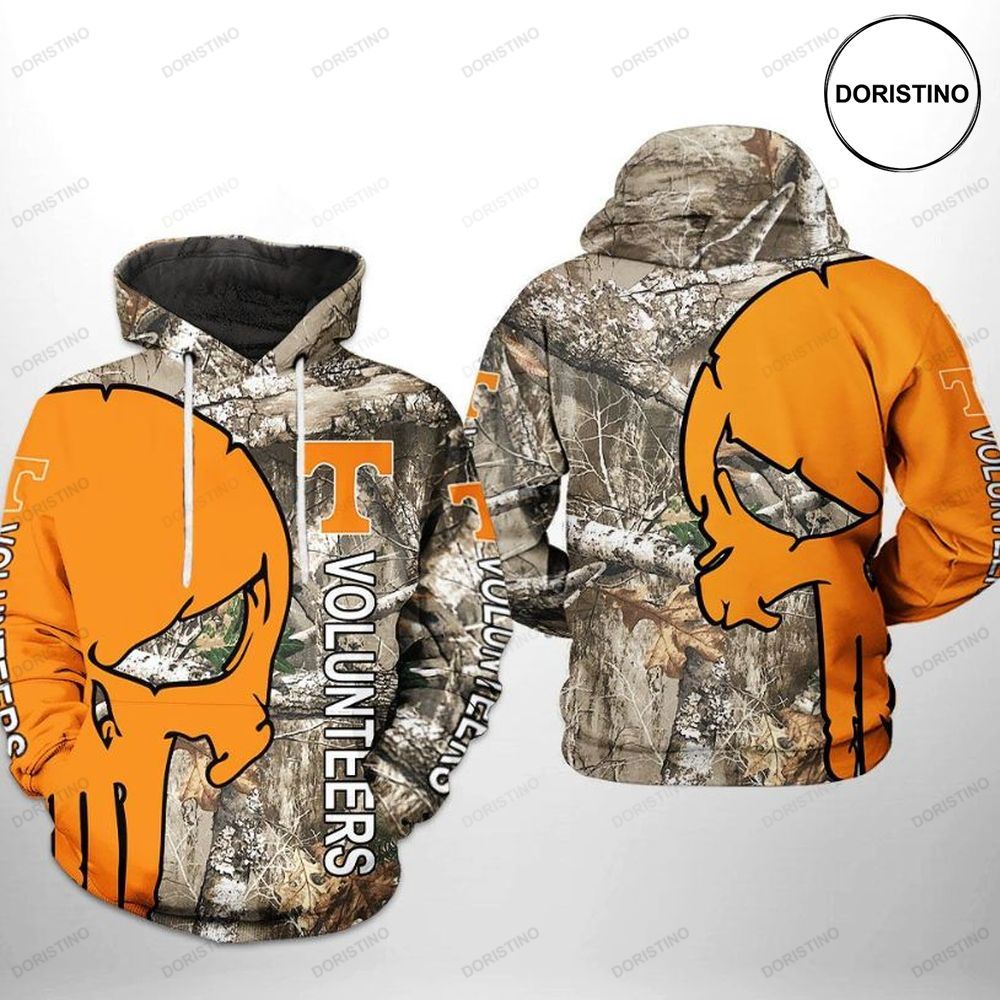 Tennessee Volunrs Ncaa Camo Veteran Hunting Limited Edition 3d Hoodie