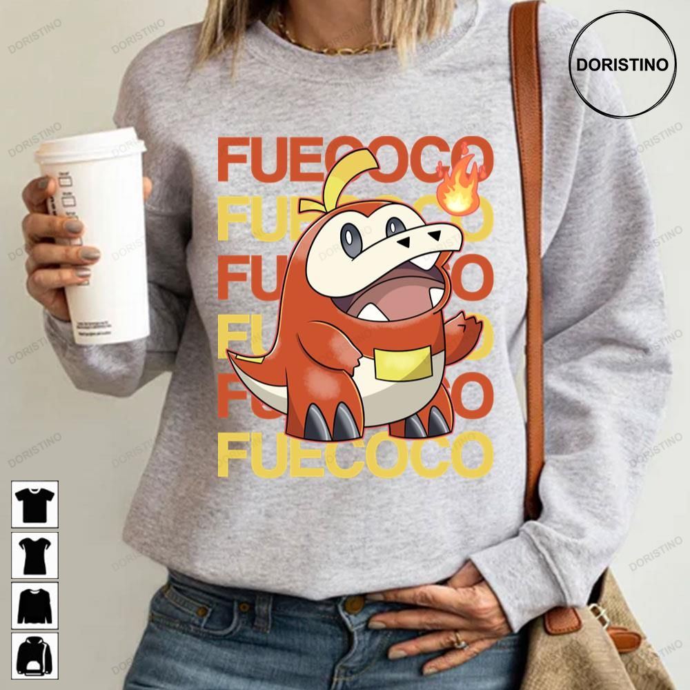 Fuecoco Alligator Of Fire Cutie Limited Edition T-shirts