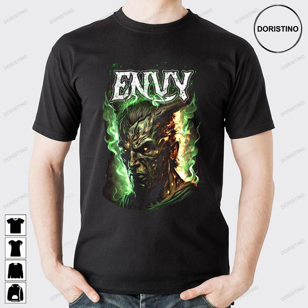 Envy Seven Deadly Sins Limited Edition T-shirts