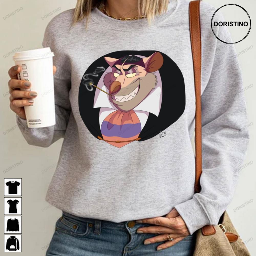 Evil Rat The Great Mouse Detective Awesome Shirts