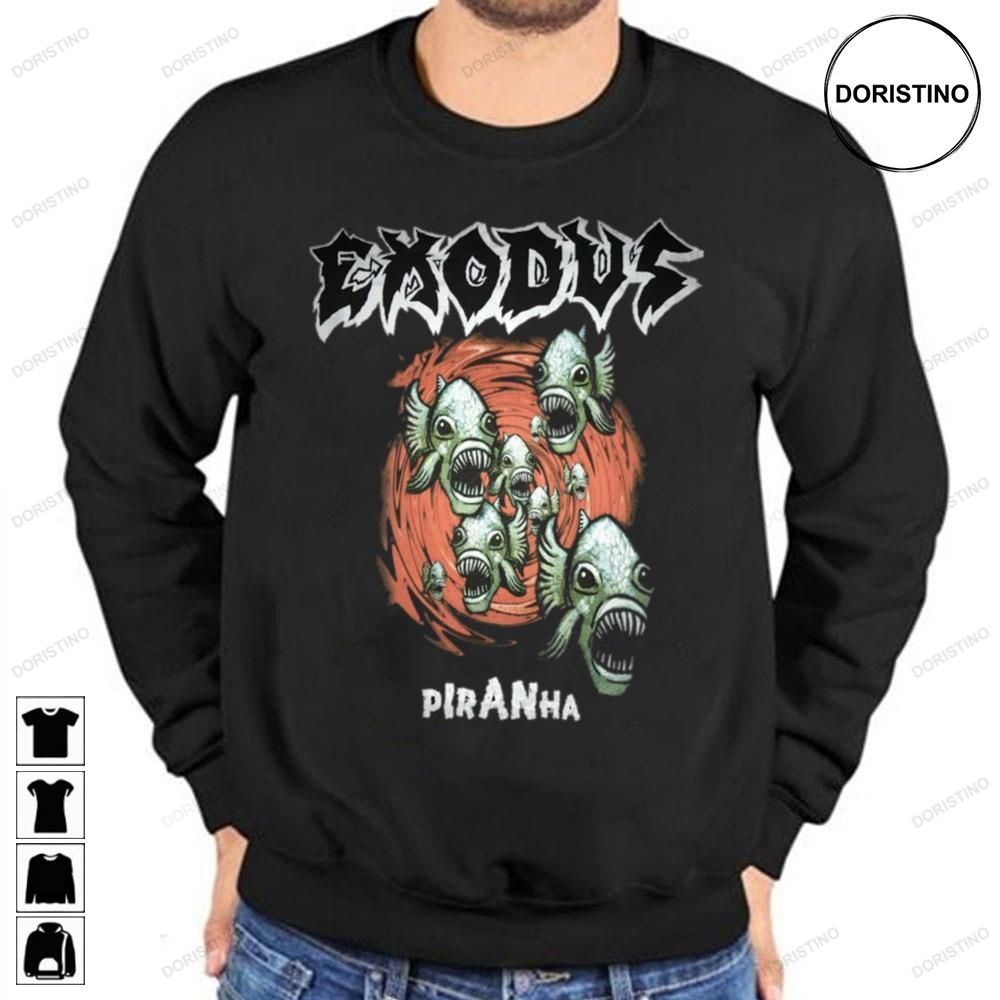 Exodus Piranha Limited Edition T-shirts