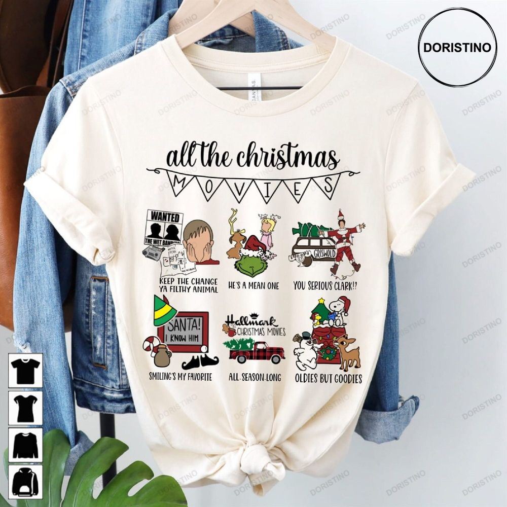 All Christmas Movie Family Matching Christmas Awesome Shirts