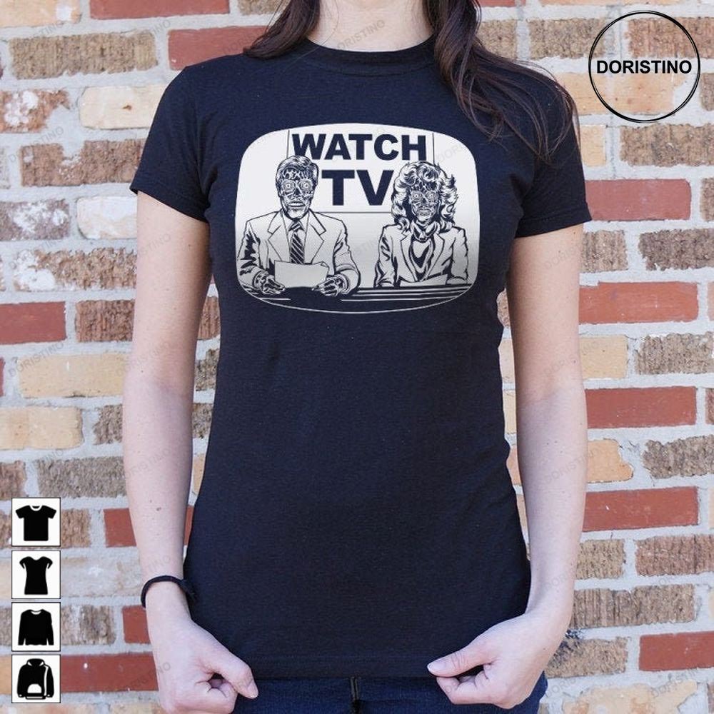 Black They Live Movie Tv Show Obey Limited Edition T-shirts