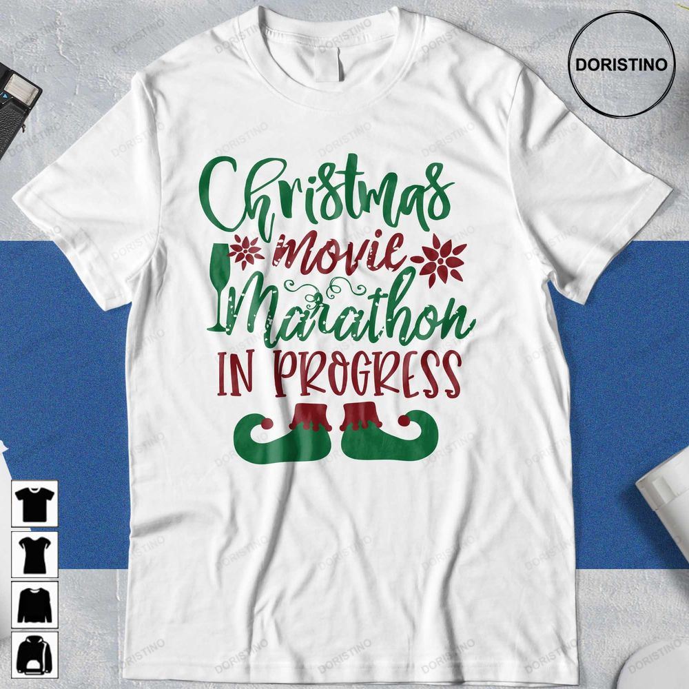 Christmas Movie In Progress Christmas Xmas Awesome Shirts