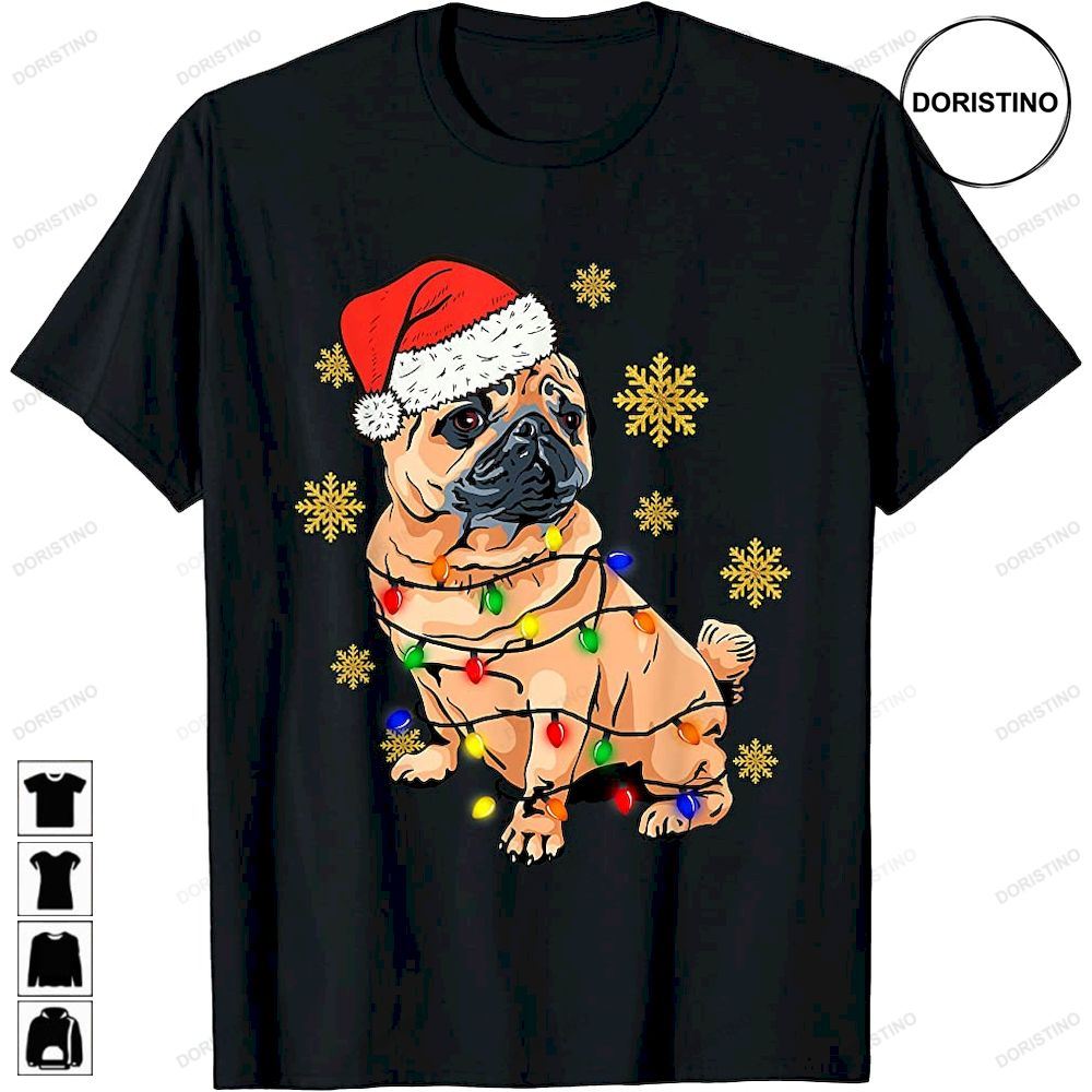 Cute Santa Pug Sweet Xmas Pug Cute Christmas Dog Trending Style