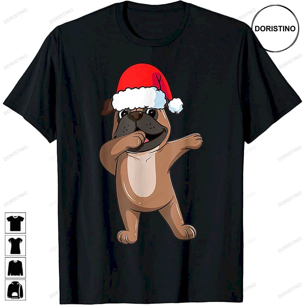 Dabbing Puggle Dog Hat Christmas Dab Dance Cute Dog Limited Edition T-shirts