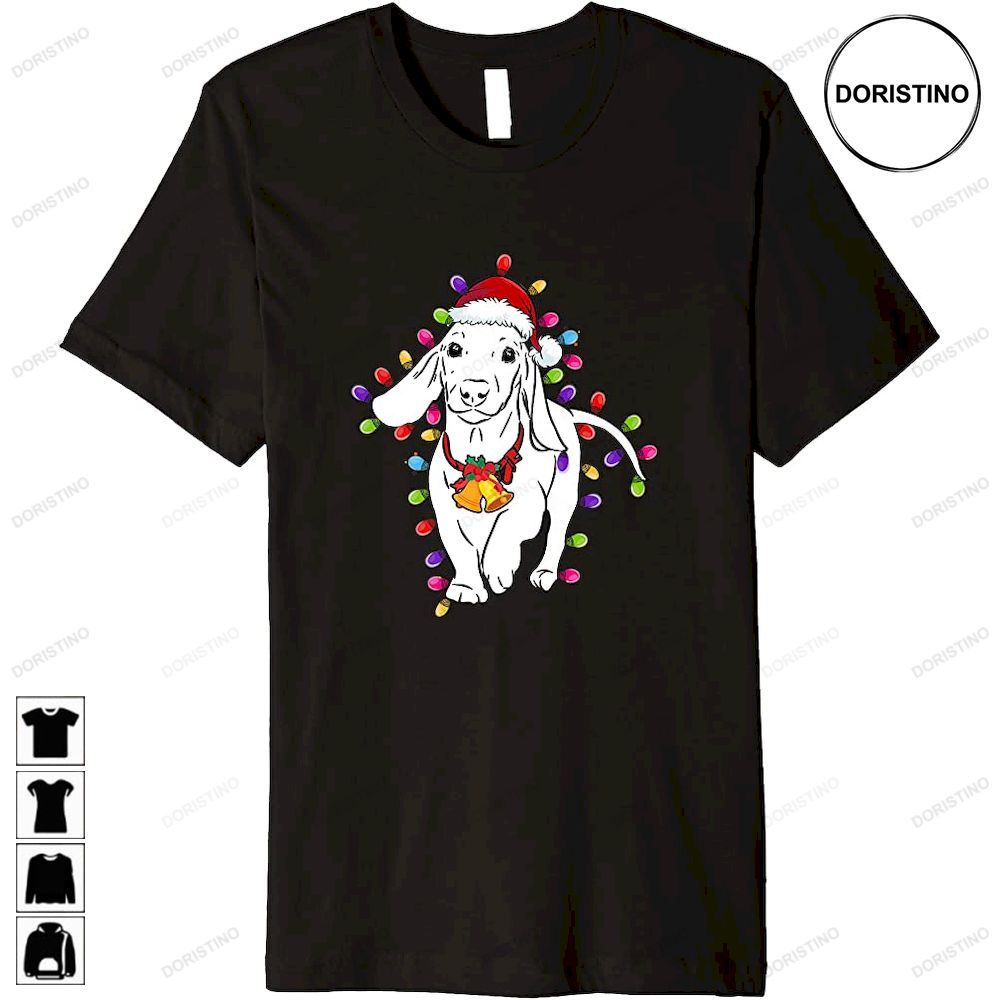 Dachshund Christmas Lights Dog Lover Funny Xmas Gifts Limited Edition T-shirts