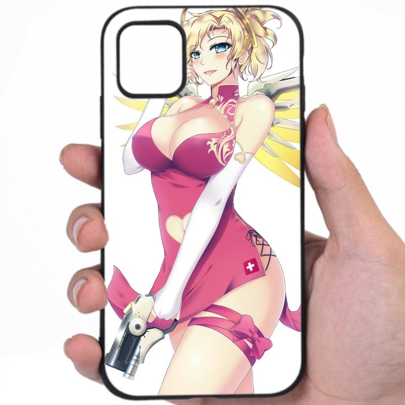 Overwatch Tempting Gaze Hentai Fan Art Phone Case