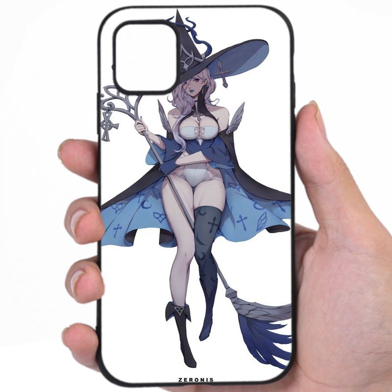 Witches Alluring Curves Hentai Fine Art iPhone Samsung Phone Case