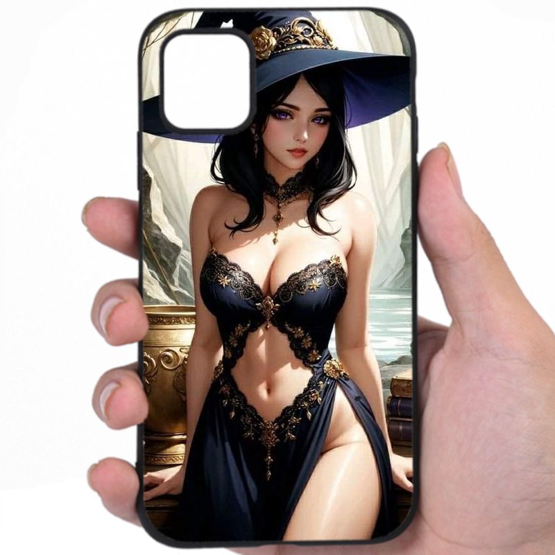 Witches Risqué Outfit Hentai Art Awesome Phone Case