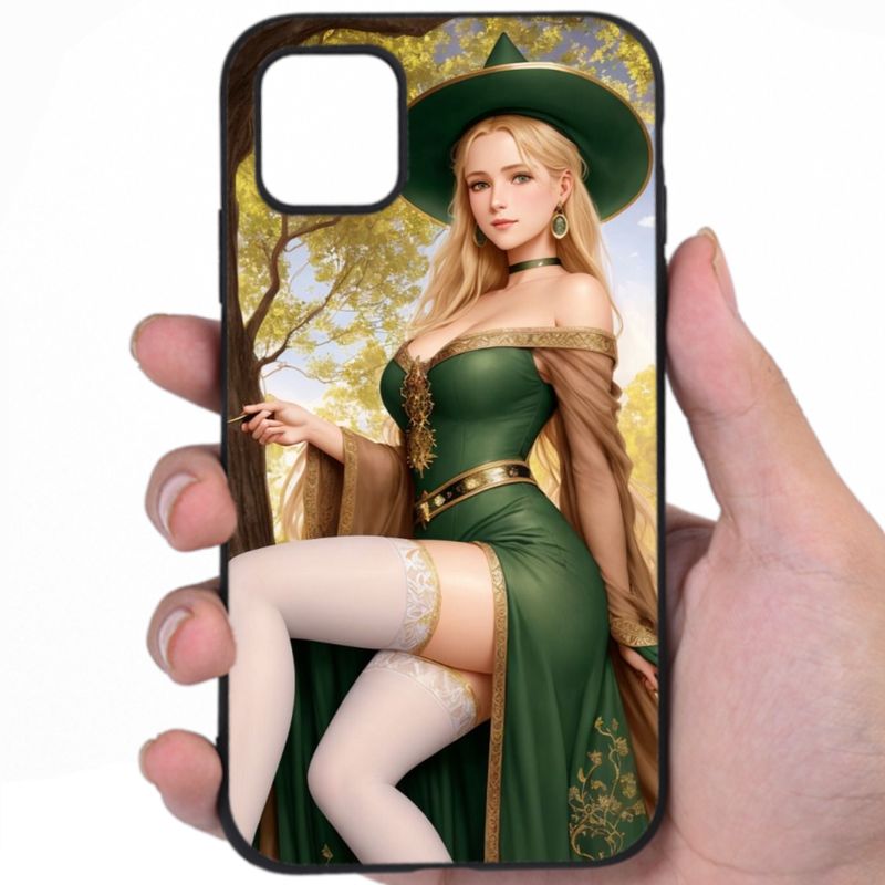 Witches Voluptuous Figure Sexy Anime Design Phone Case