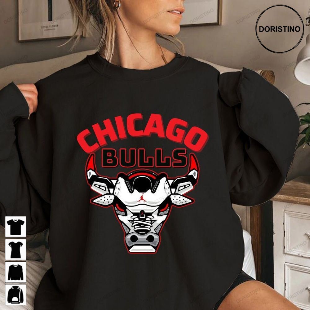 Chicago Basketball Vintage Chicago Crewneck Nba Chicago 90s Logo Chicago Baseketball Yhdqw Awesome Shirts