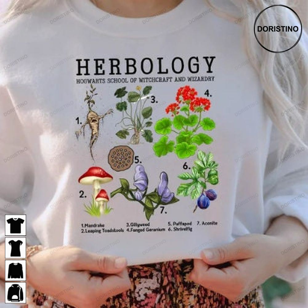 Herbology Herbology Plants Gift For Plant Lover Botanical Plant Lover Plant Gardening 1mozm Limited Edition T-shirts