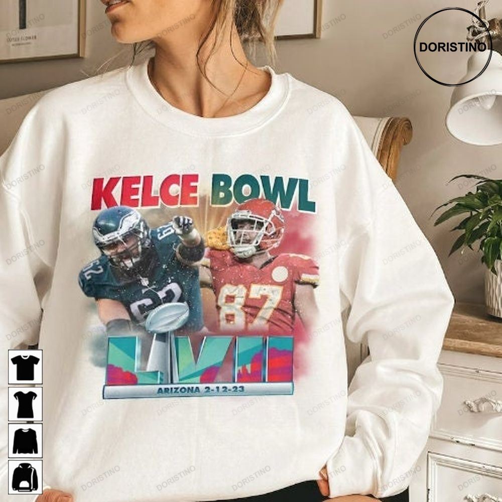 Kelce Vs Kelce Bowl Vintage Kelce Kansas City American Football Football Game Day 3012q Awesome Shirts