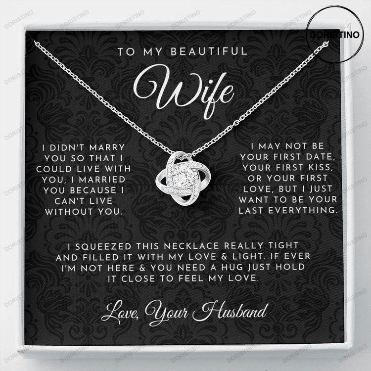 Gift For Wife Wife Gifts For Birthday Wife Gift Ideas Wife Birthday Gift Ideas Anniversary Gift For Wife Wife Necklace Wife Jewelry Doristino Awesome Necklace