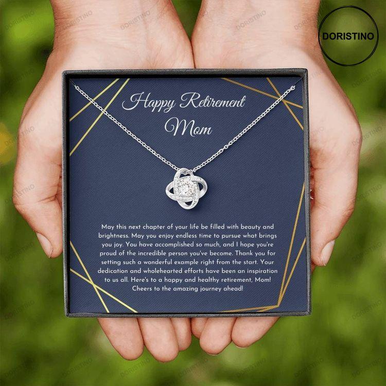 Mom Retirement Gift Retirement Necklace For Mom Retirement Gifts For Mom Family To Mom Retirement Gift Mom Retirement Gift Ideas Doristino Awesome Necklace