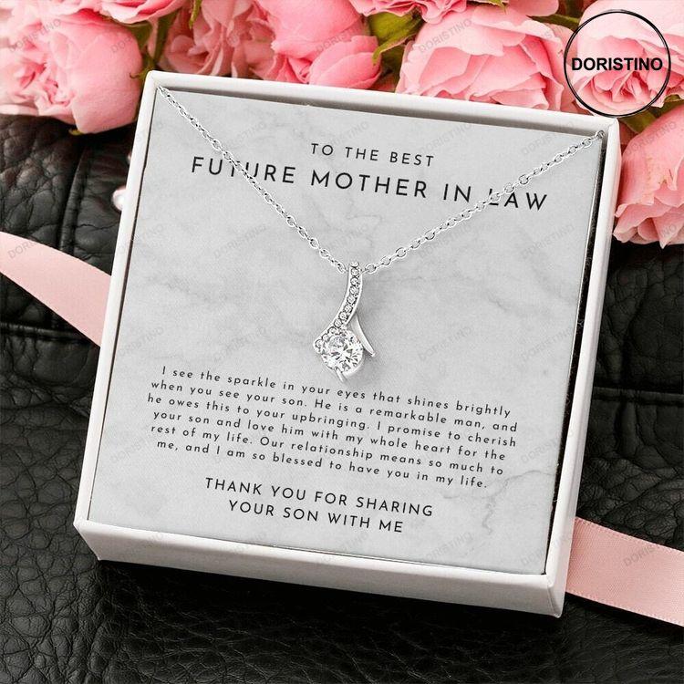 Mother Of Groom Gifts From Bride Mother Of Groom Necklace From Bride Mother Of The Groom Gift Mother In Law Gifts Mother In Law Necklace Doristino Awesome Necklace