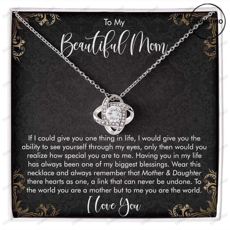 Mothers Day Necklace Mothers Day Jewelry Gift From Daughter To Mom Necklace For Mom To My Mom Necklace Mothers Day Gift From Daughter Doristino Limited Edition Necklace