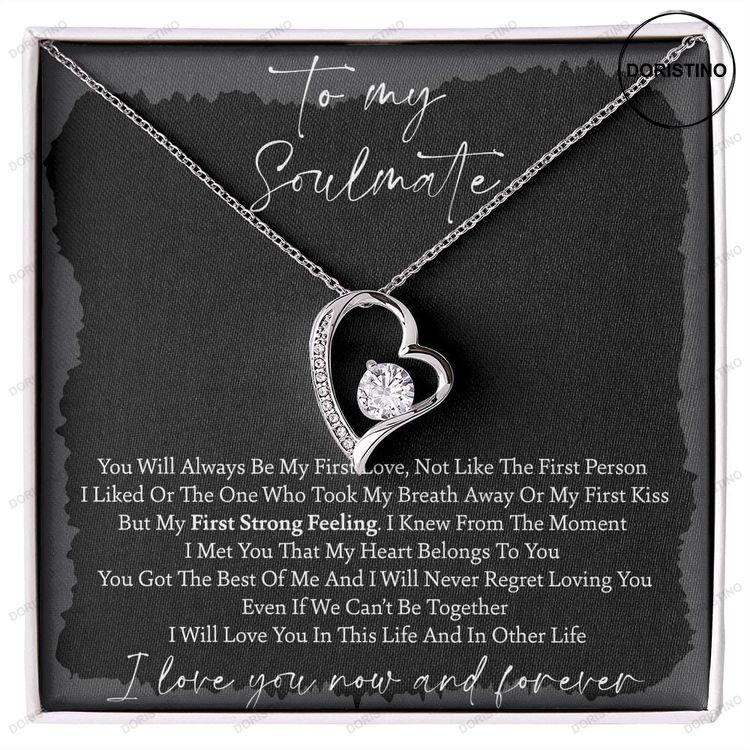 Soulmate Gift Gift For Her Anniversary Gift For Wife Wife Birthday Gift Wife Gift Girlfriend Gift Doristino Trending Necklace
