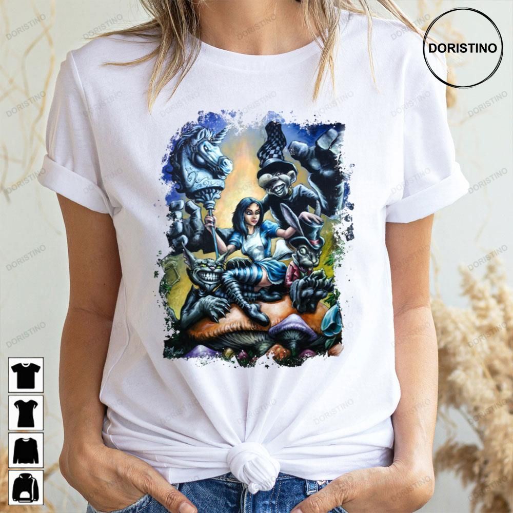 Alice In Wonderland Fan Art Limited Edition T-shirts