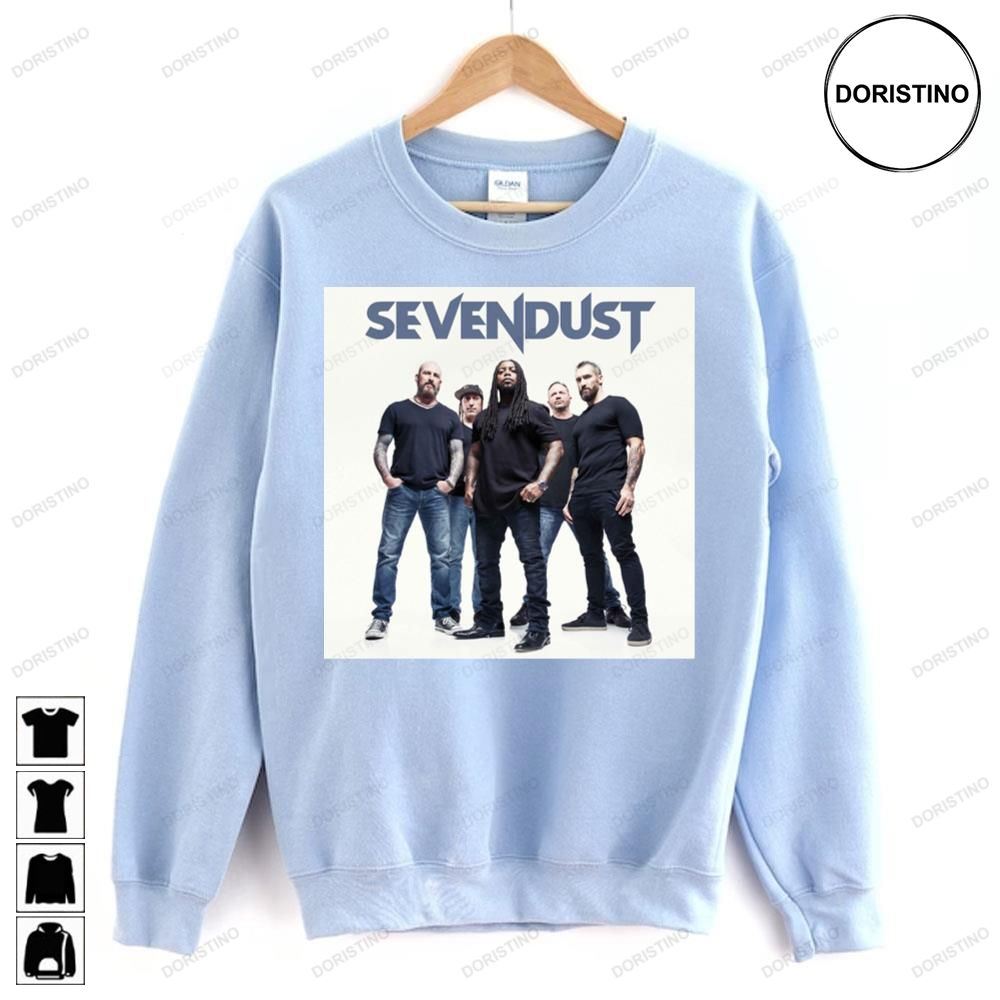 All Member Music Band Sevendust Limited Edition T-shirts