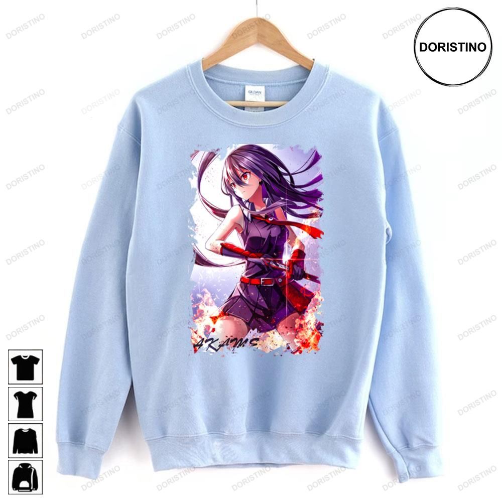 Anime New Season Akame Ga Kill Limited Edition T-shirts