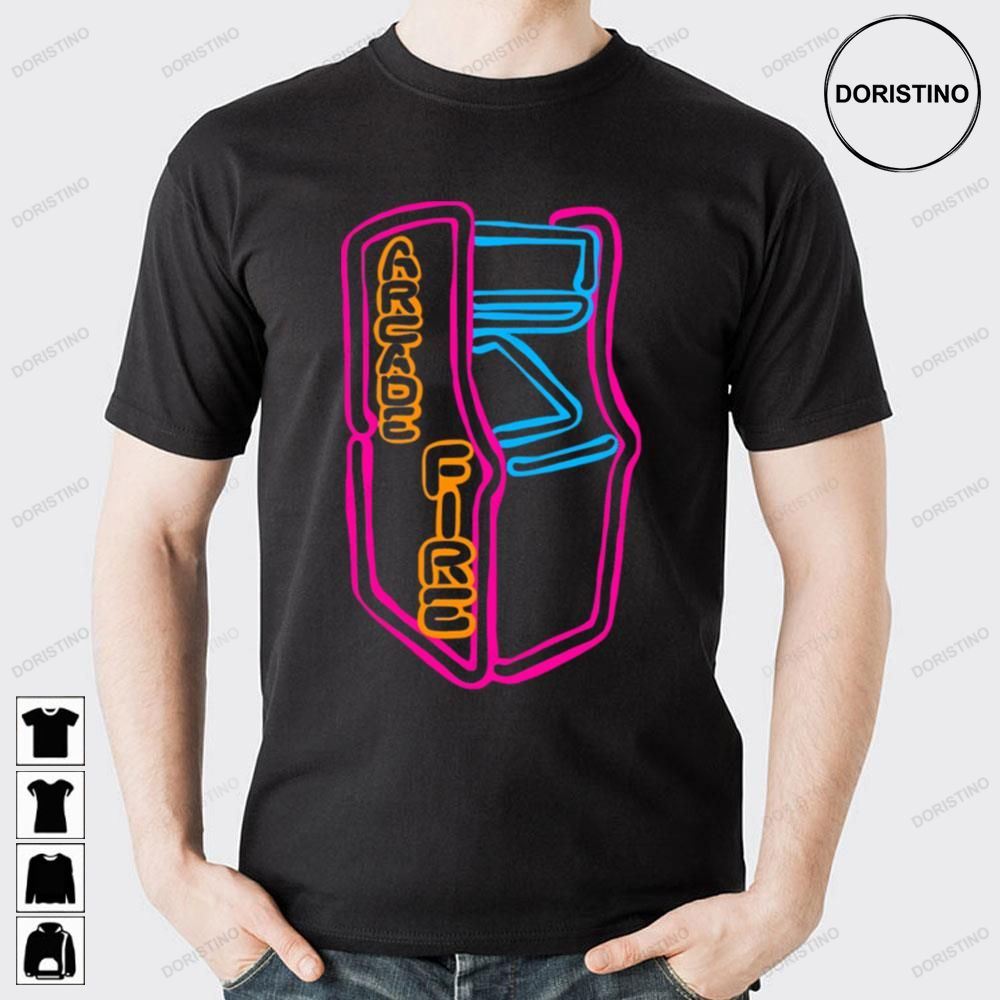 Arcade Fire Game Machine Limited Edition T-shirts