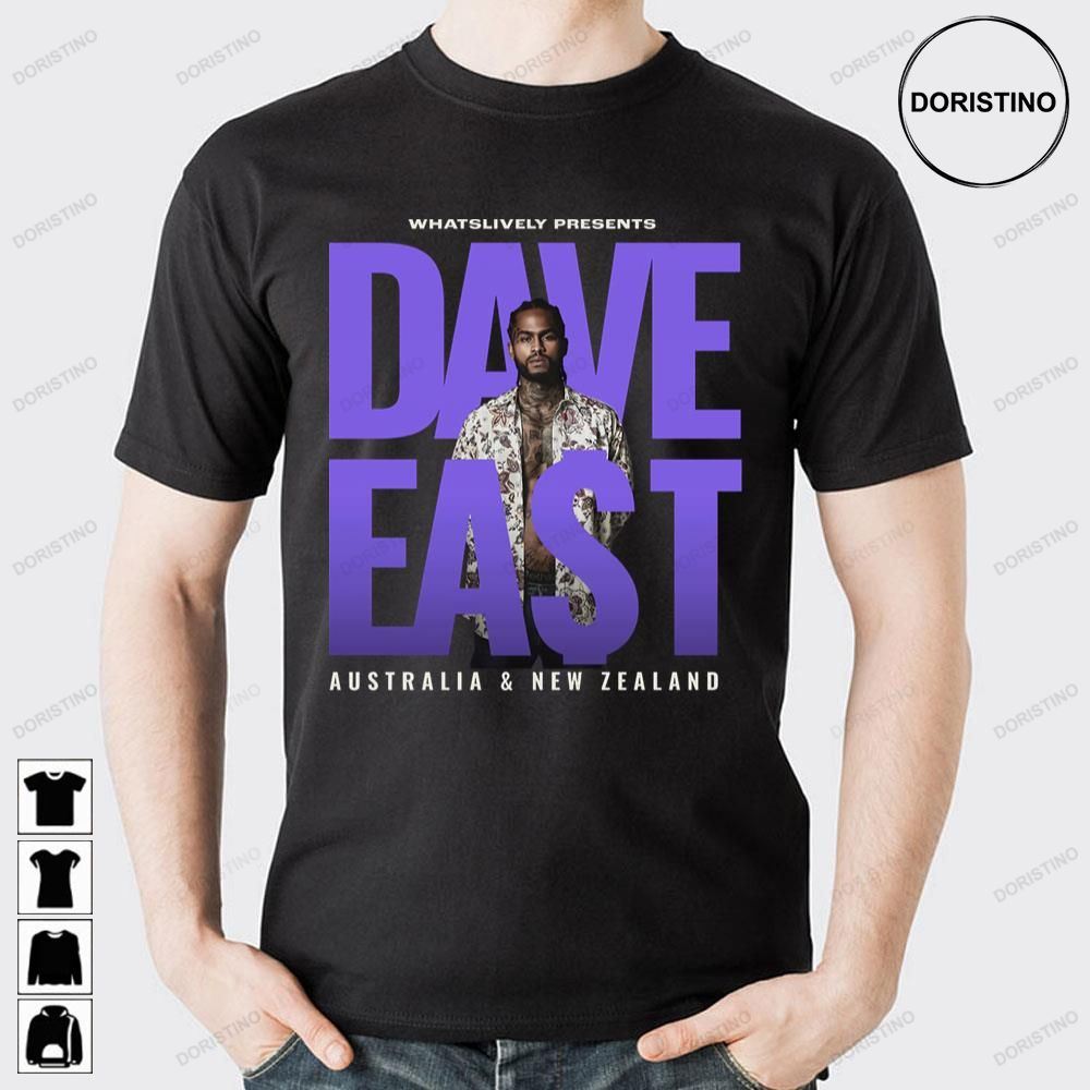 Australia New Zealand Tour Dave East Awesome Shirts
