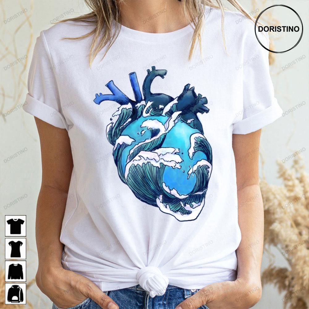 Beneath The Waves Heart Awesome Shirts