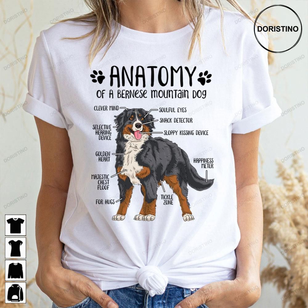 Bernese Mountain Dog Anatomy Limited Edition T-shirts