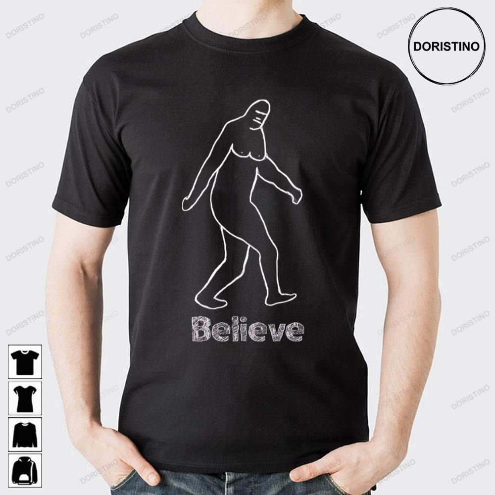 Bigfoot X-files Awesome Shirts