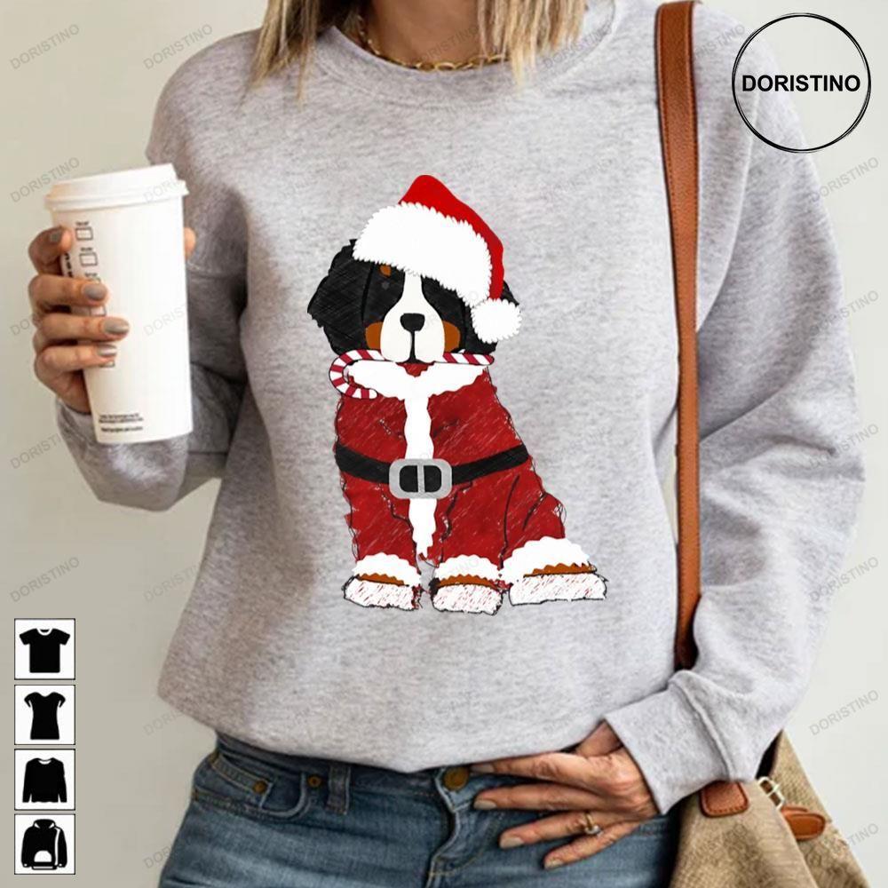 Christmas Bernese Mountain Dog Santa Claus 2 Doristino Limited Edition T-shirts