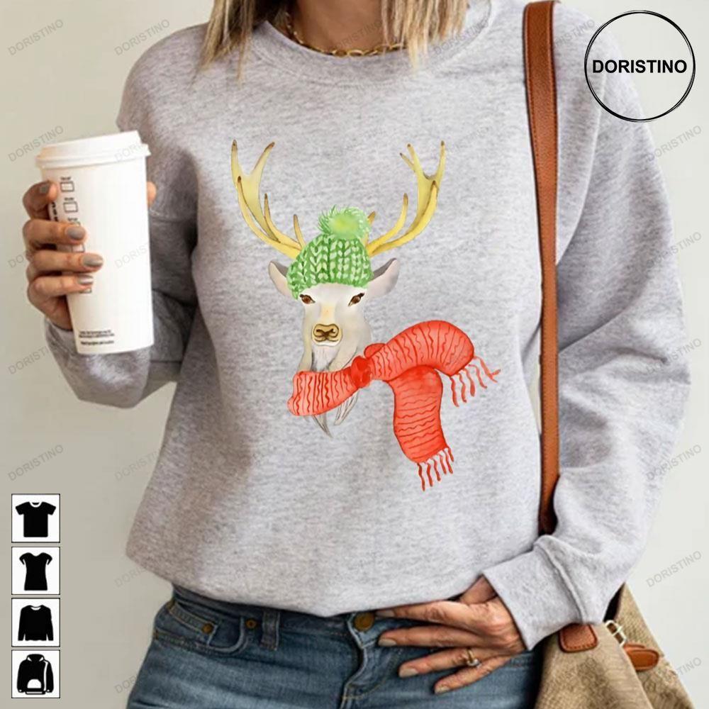 Christmas Deer 2 Doristino Limited Edition T-shirts