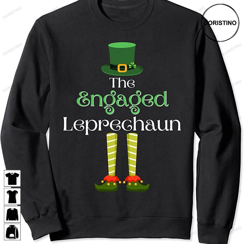 Engaged Leprechaun Matching Family Group St Patricks Day Awesome Shirts