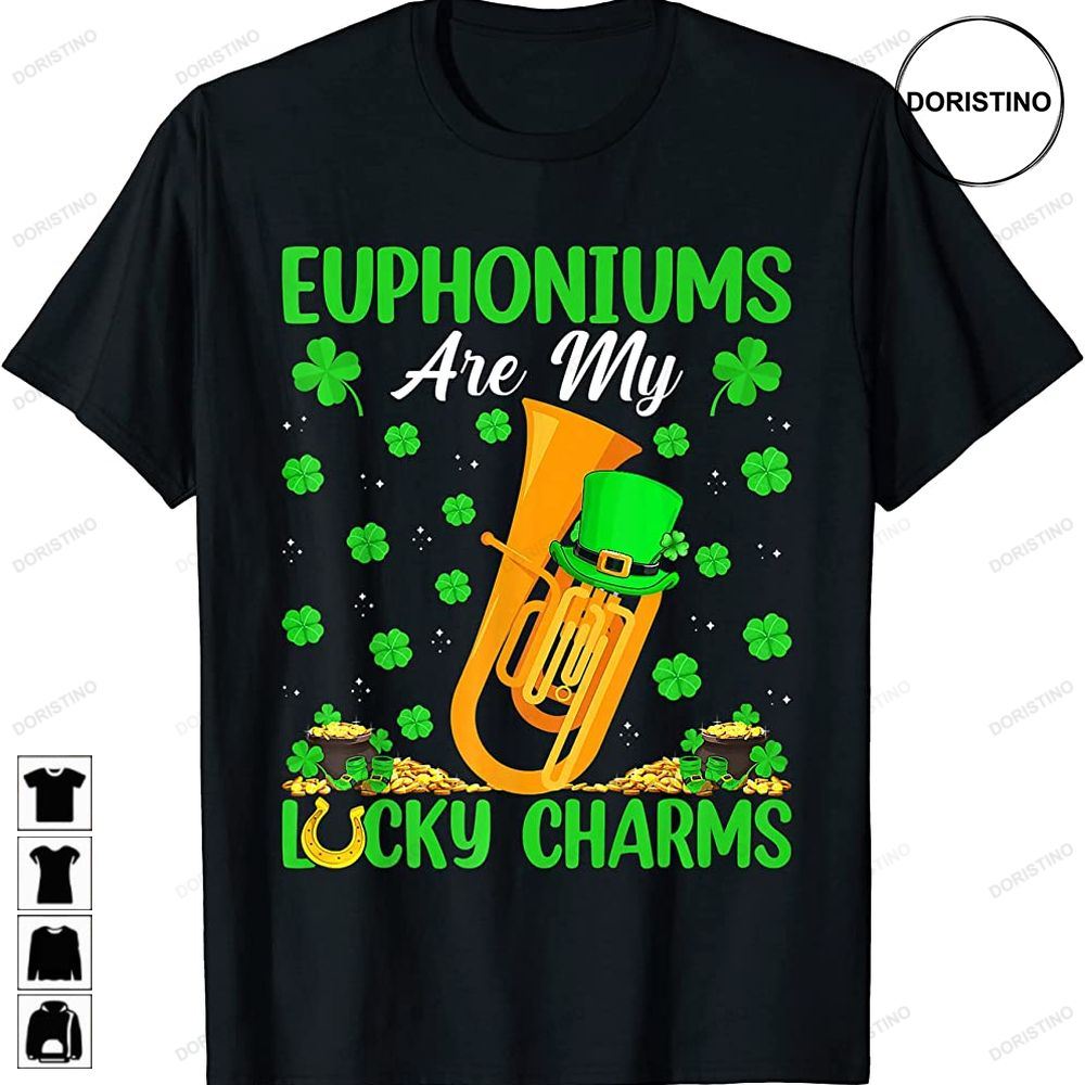 Euphoniums Are My Lucky Charms Euphonium St Patricks Day Limited Edition T-shirts