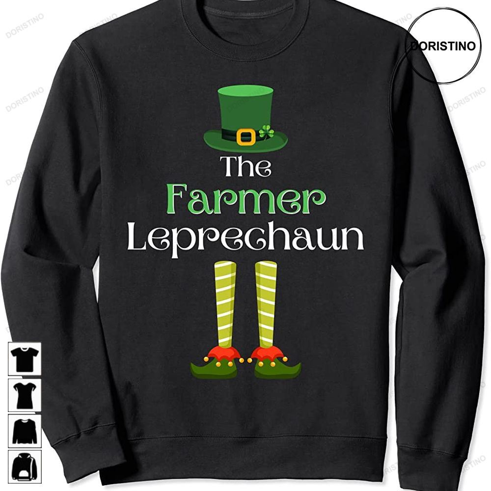 Farmer Leprechaun Matching Family Group St Patricks Day Awesome Shirts