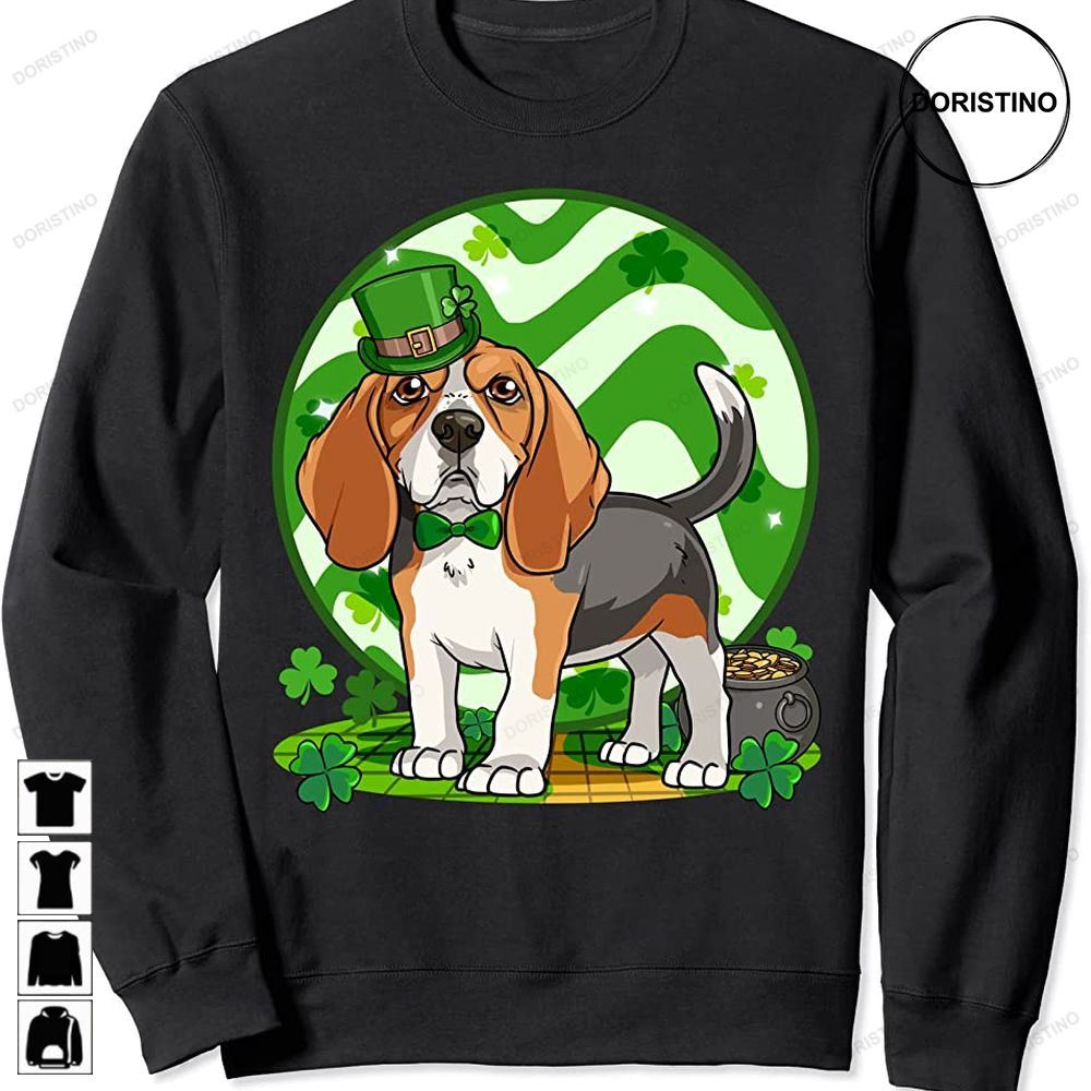 Funny Beagle Irish Dog St Patricks Day Leprechaun Limited Edition T-shirts